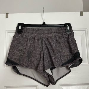 Lululemon hotty hot shorts grey size 6